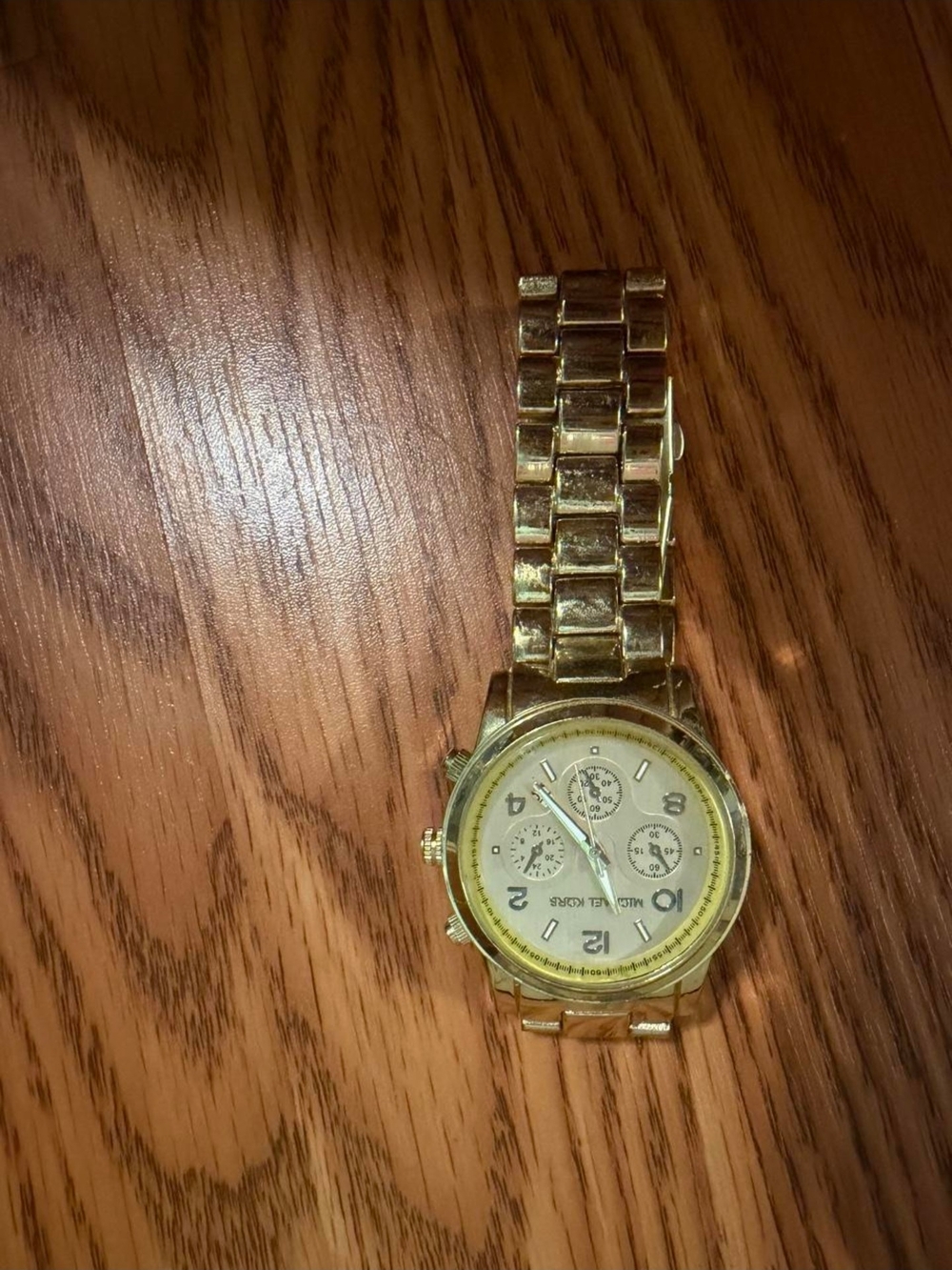 Michael Kors Collection Gold Men's Chronograph Bracelet Watch